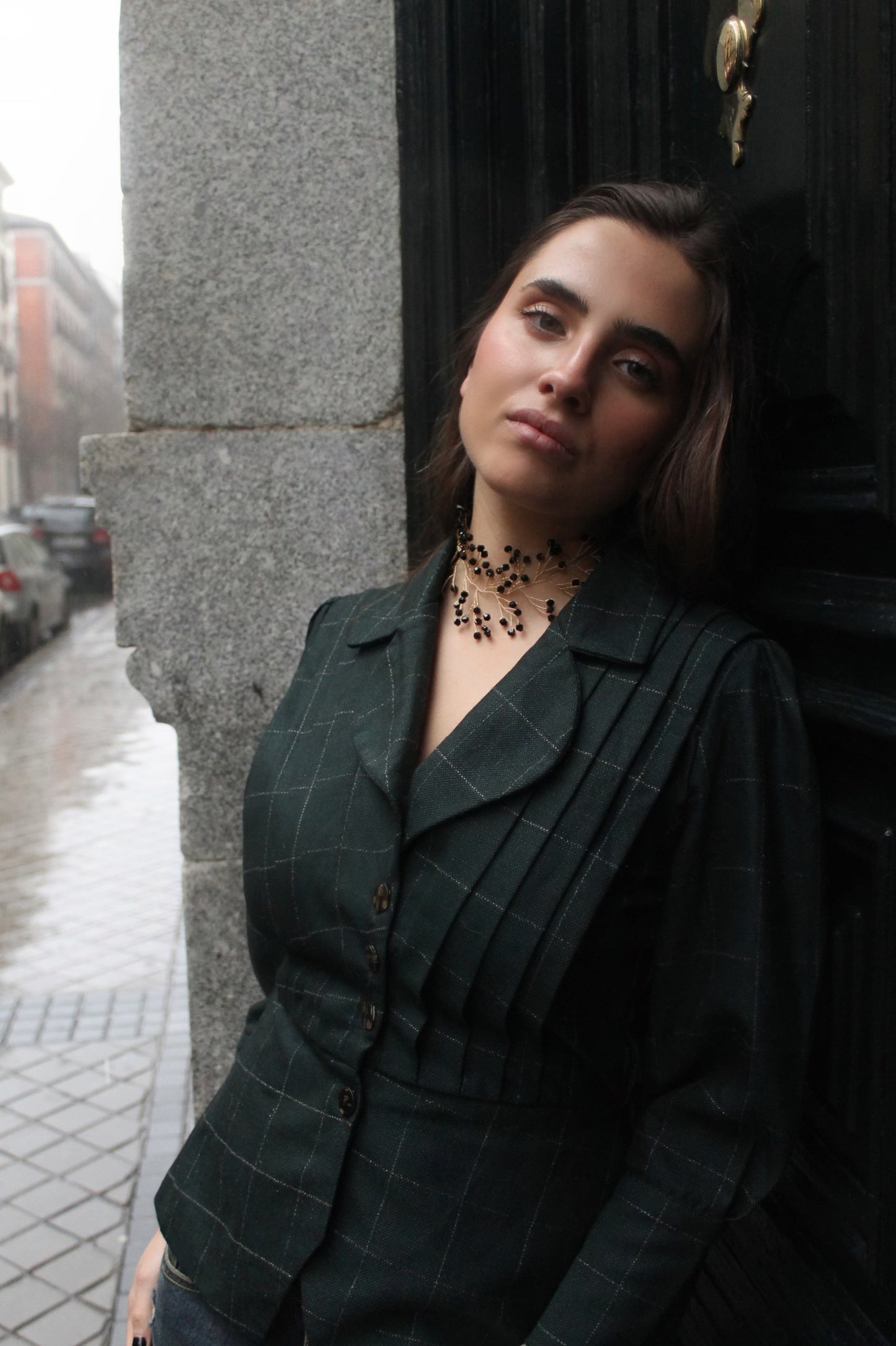 Choker Enredadera Negro