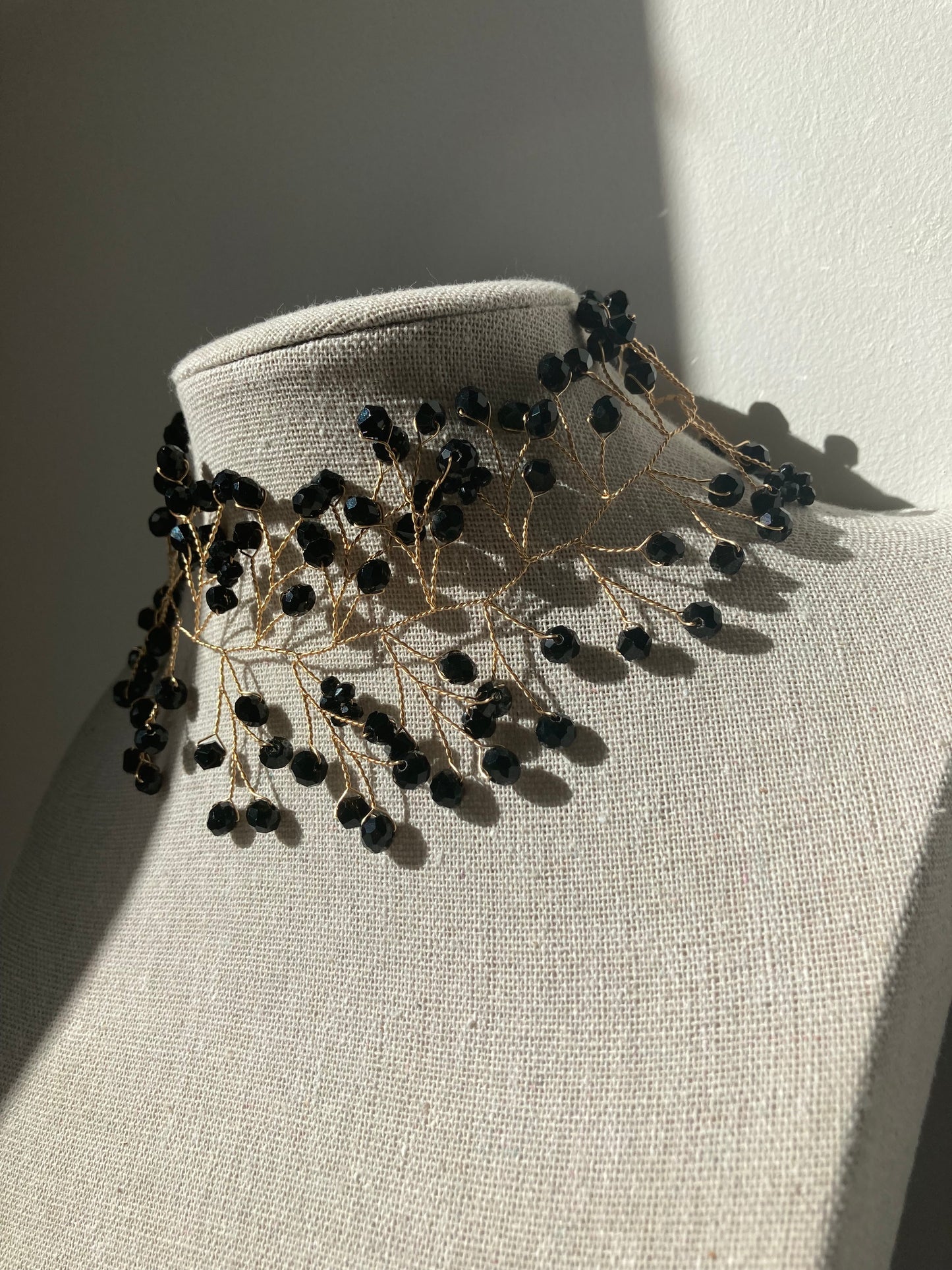 Choker Enredadera Negro