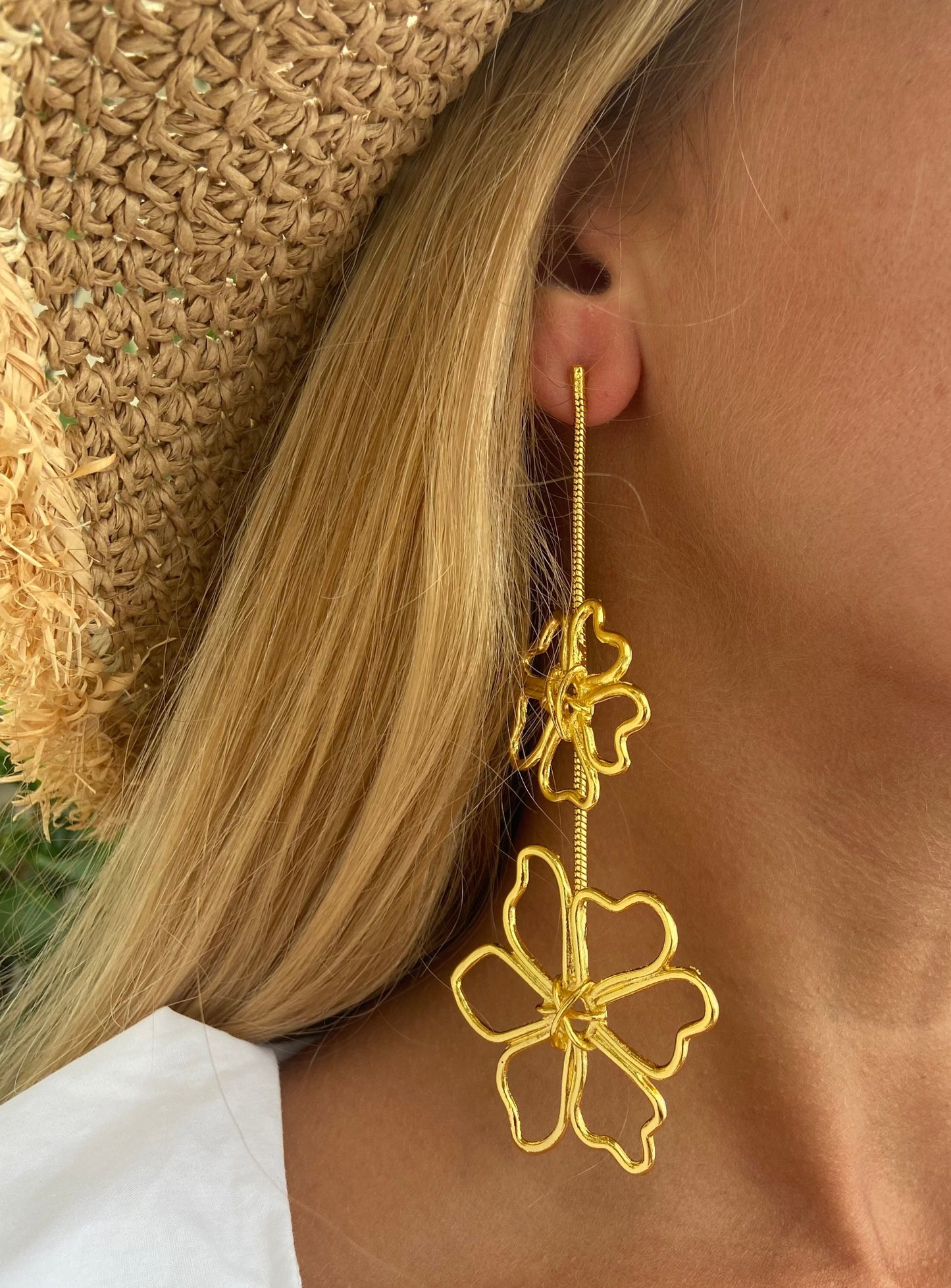 Pendientes Flores
