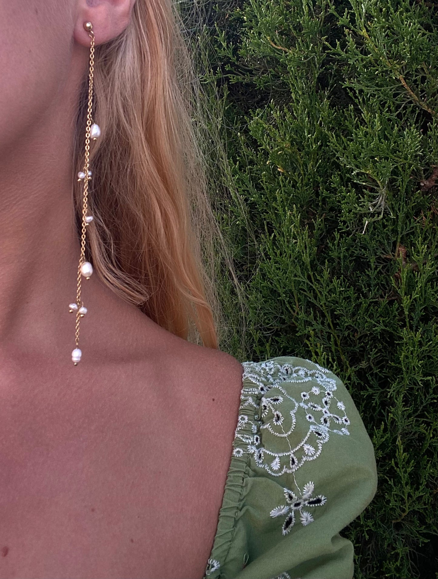 Pendientes Perlas