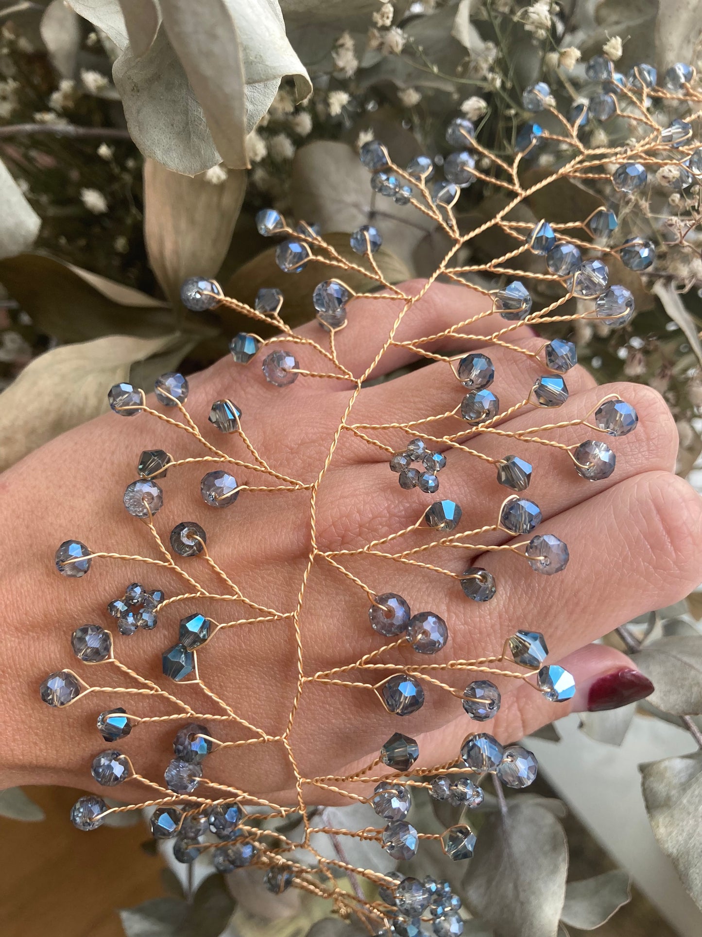 Choker Enredadera Azul
