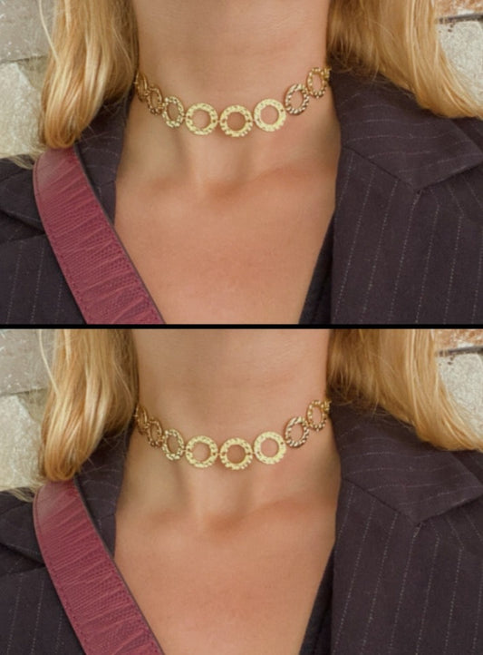 Choker Círculos Acero