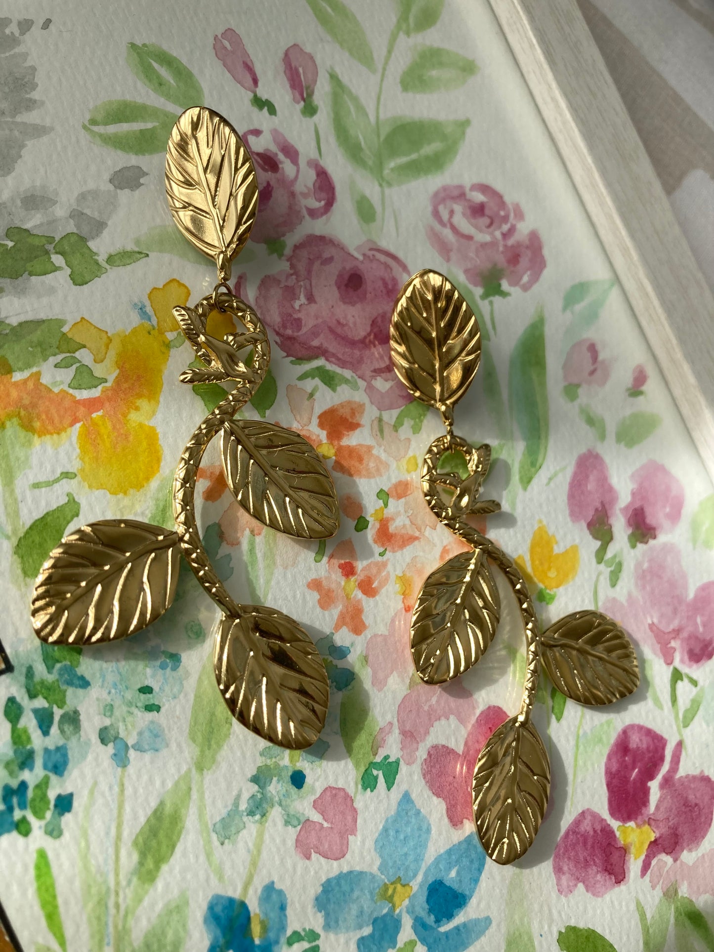 Pendientes Laurel