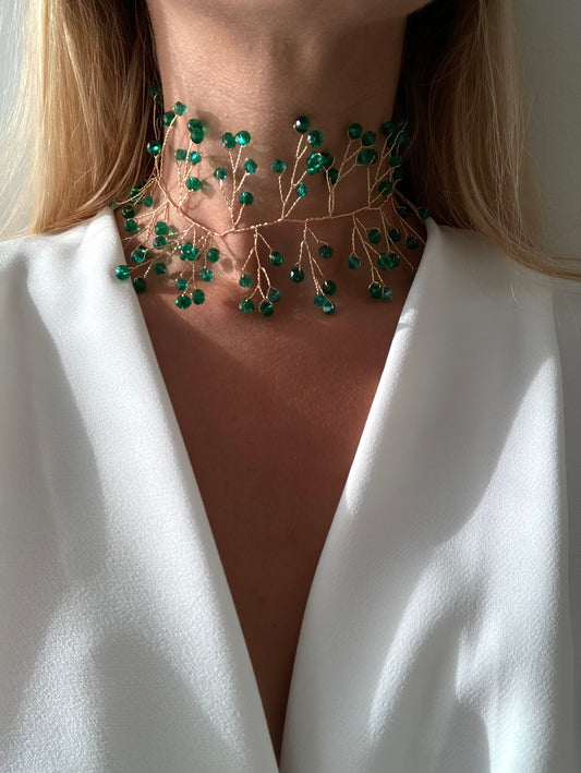 Choker Enredadera Verde
