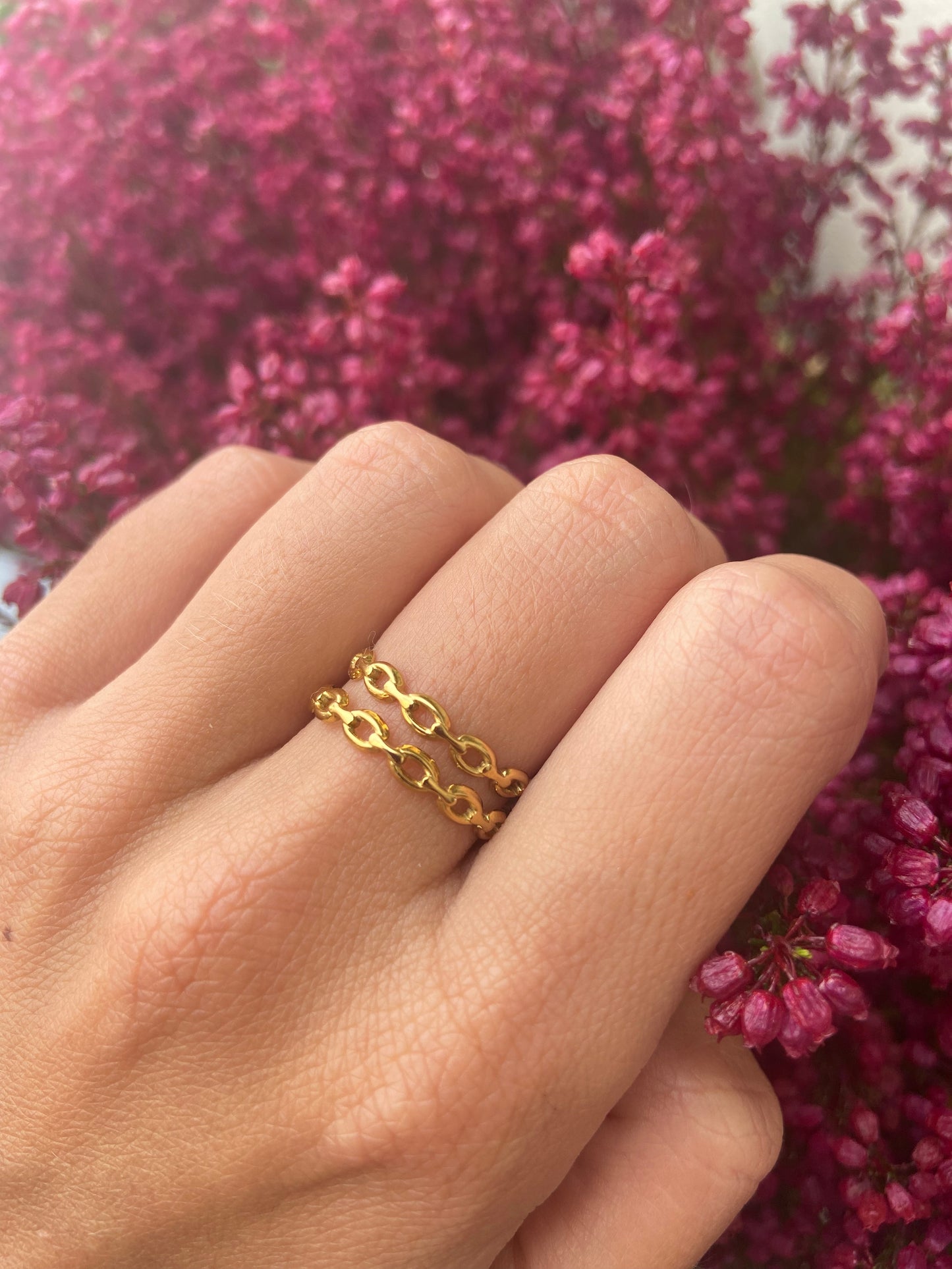 Anillo Eslabones Doble