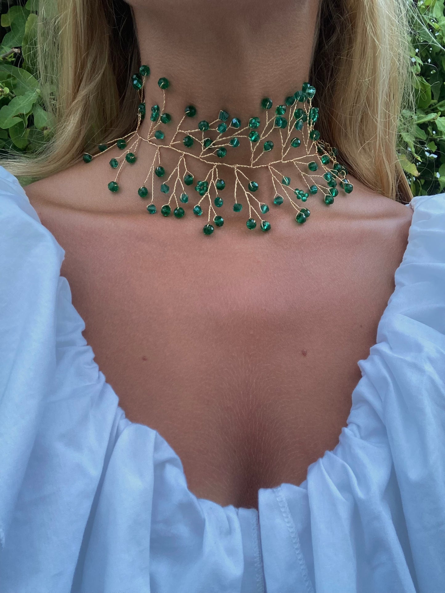 Choker Enredadera Verde
