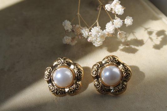 Pendientes Flor Vintage