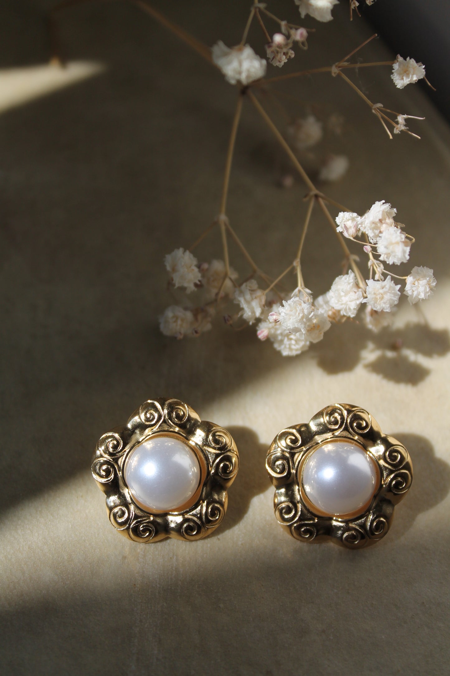 Pendientes Flor Vintage