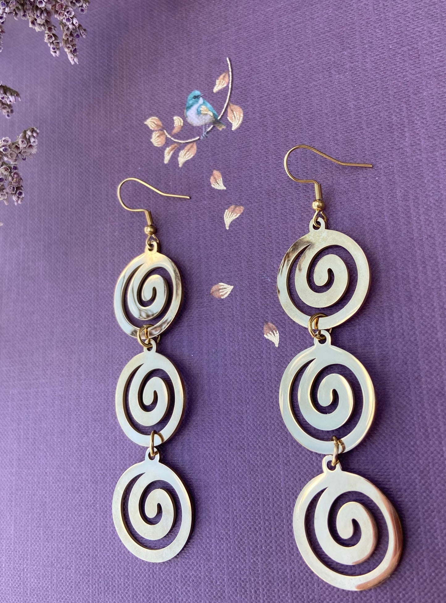 Pendientes Espirales