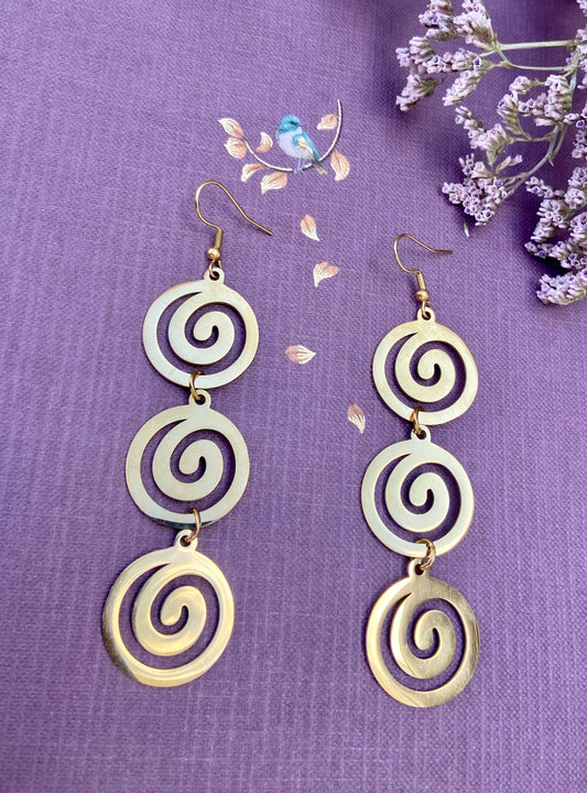 Pendientes Espirales