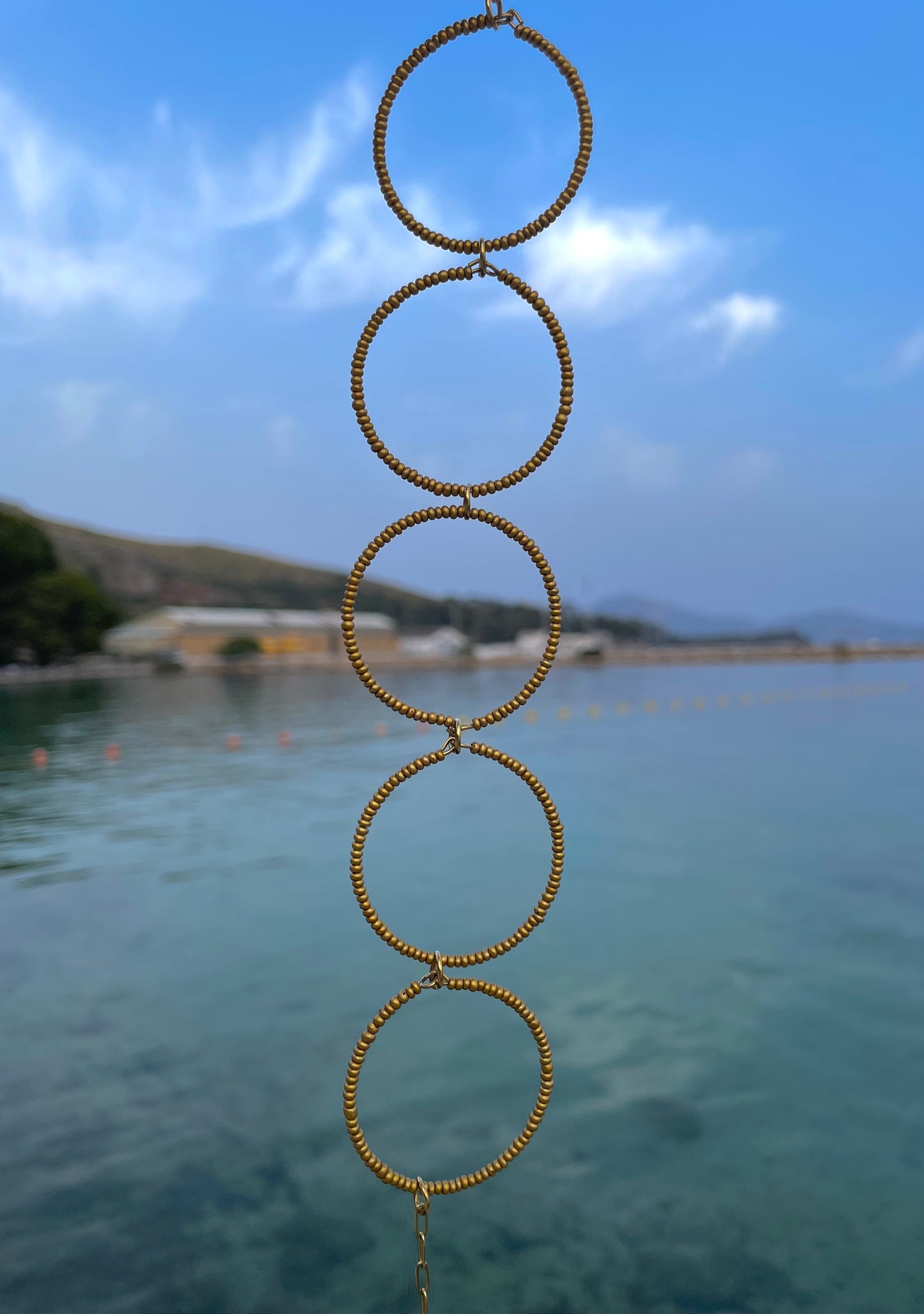 Choker Bolitas Dorado