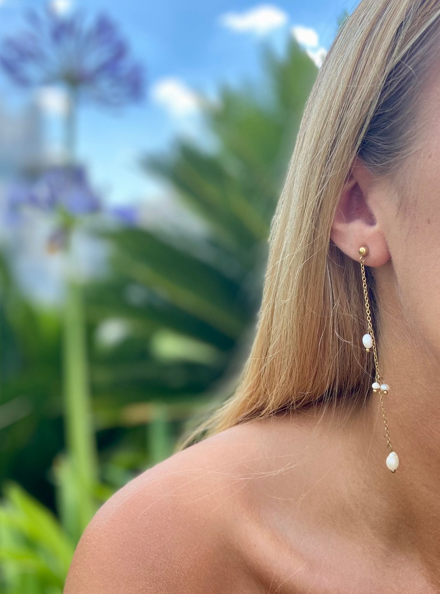Pendientes Perlas