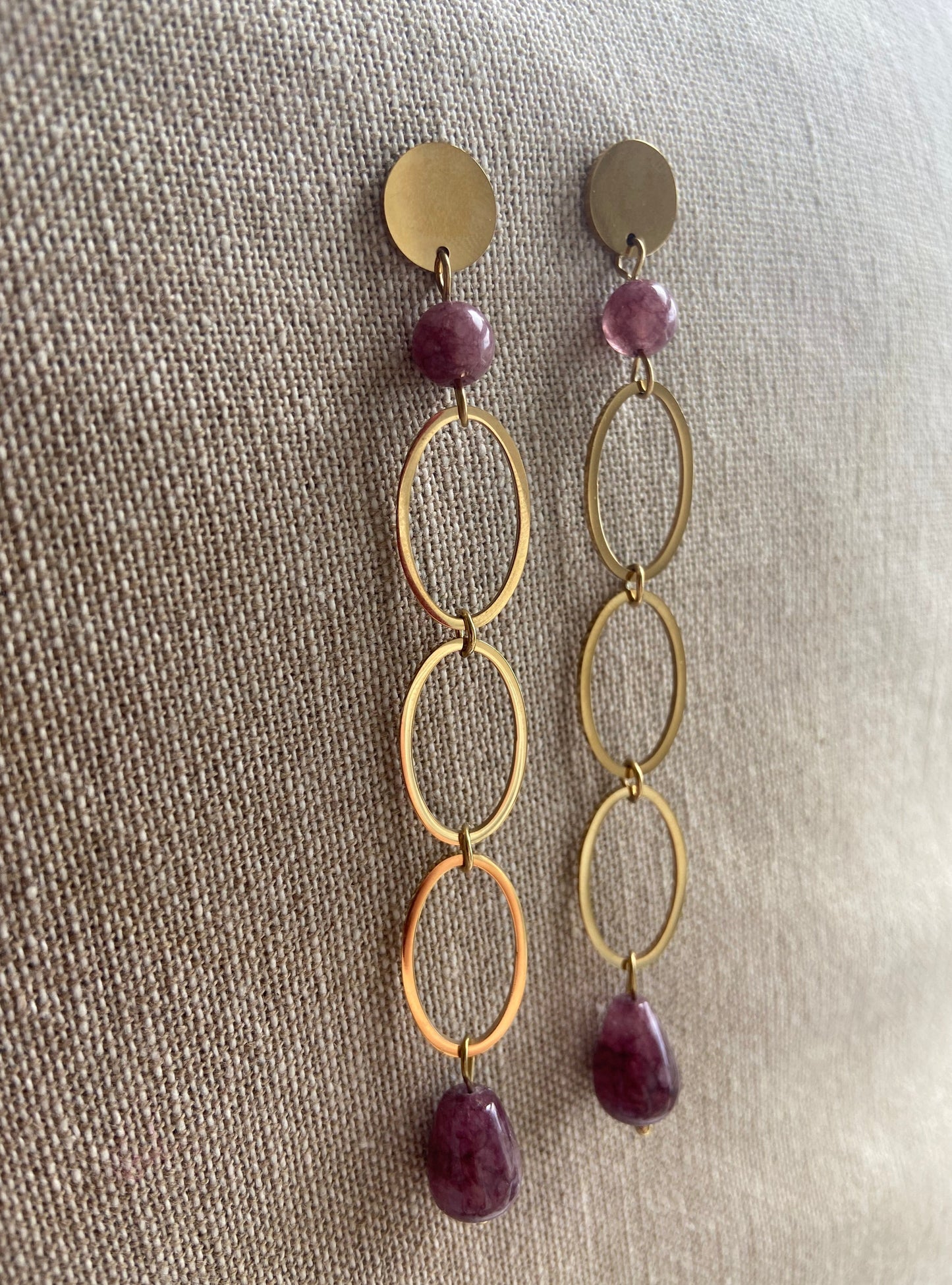 Pendientes Piedras
